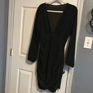Little black dtess 38 inches long in excelent conditionion
